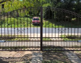 Kertkapuk, kerítések